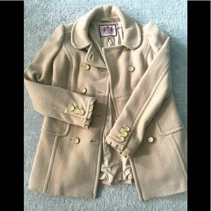 Juicy couture unique pea coat